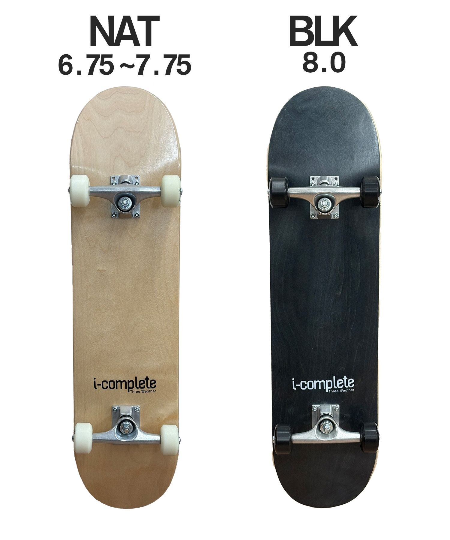 THREE WEATHER スリーウェザー コンプリートセット 6.75～8.0inch I