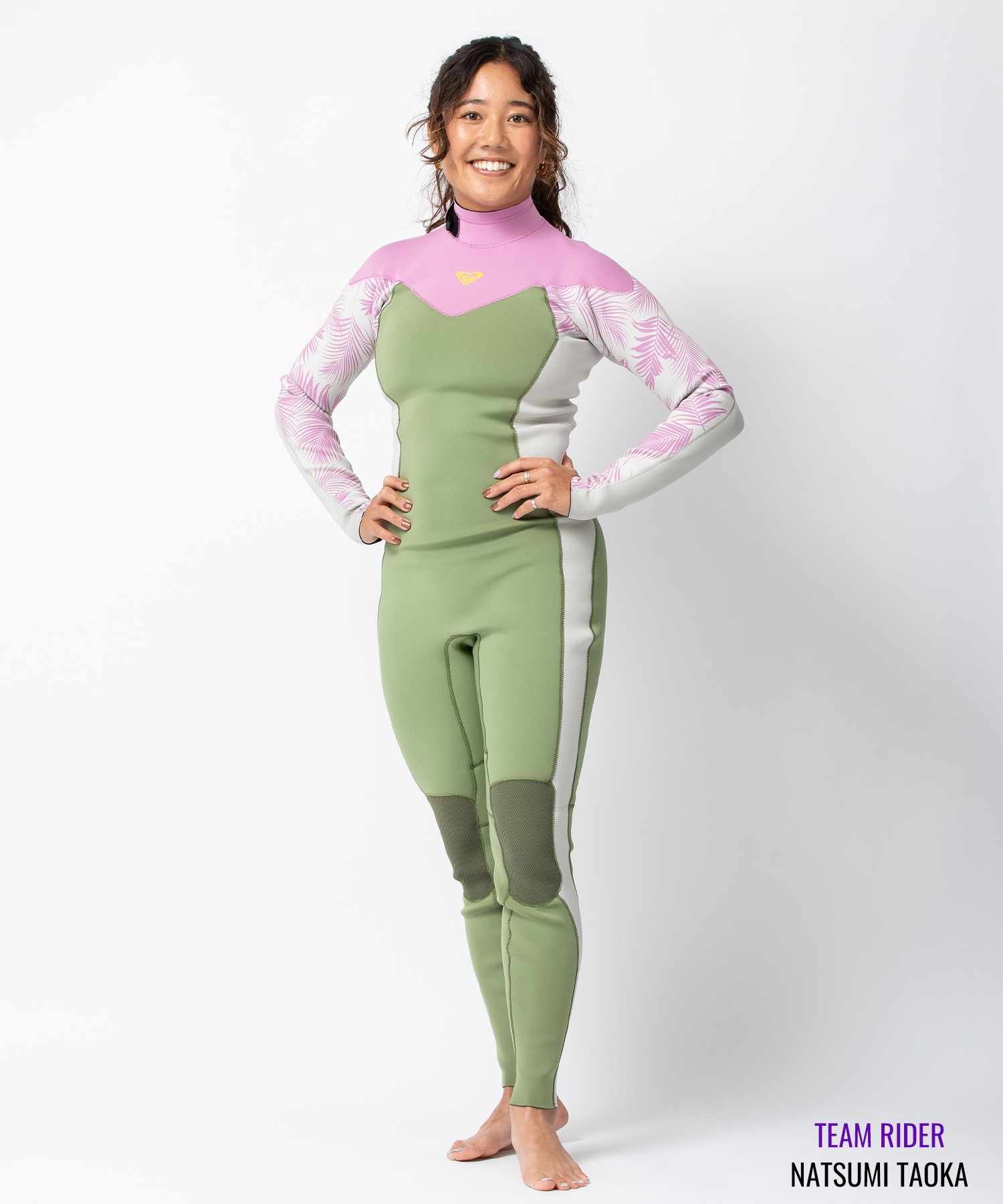 ROXY ロキシー フロントジップ ライズ RWT241704 ウェットスーツ