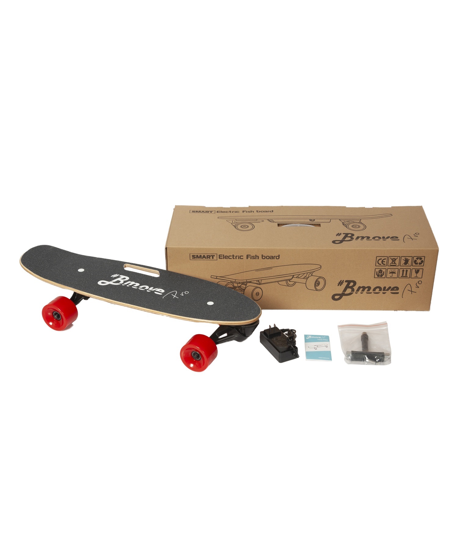 Bmove ビームーブ 電動スケートボード 完成品 充電式 スケートボード