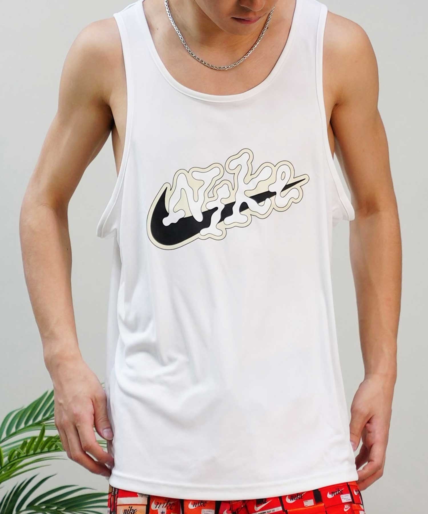 NIKE ナイキ メンズ スクリブル ユーティリティ 水陸両用 タンクトップ