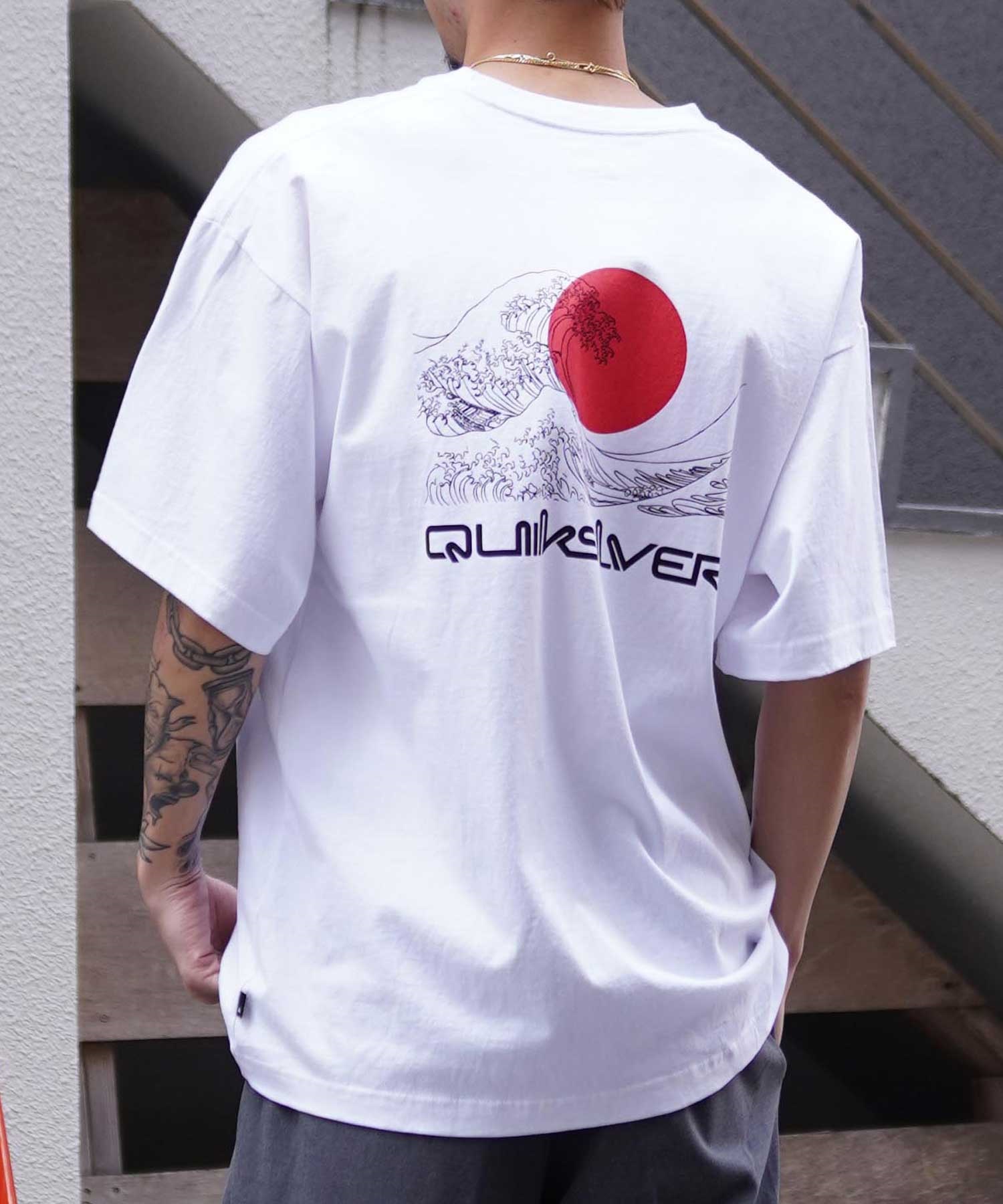 ムラサキスポーツ限定】 QUIKSILVER クイックシルバー メンズ 半袖 T
