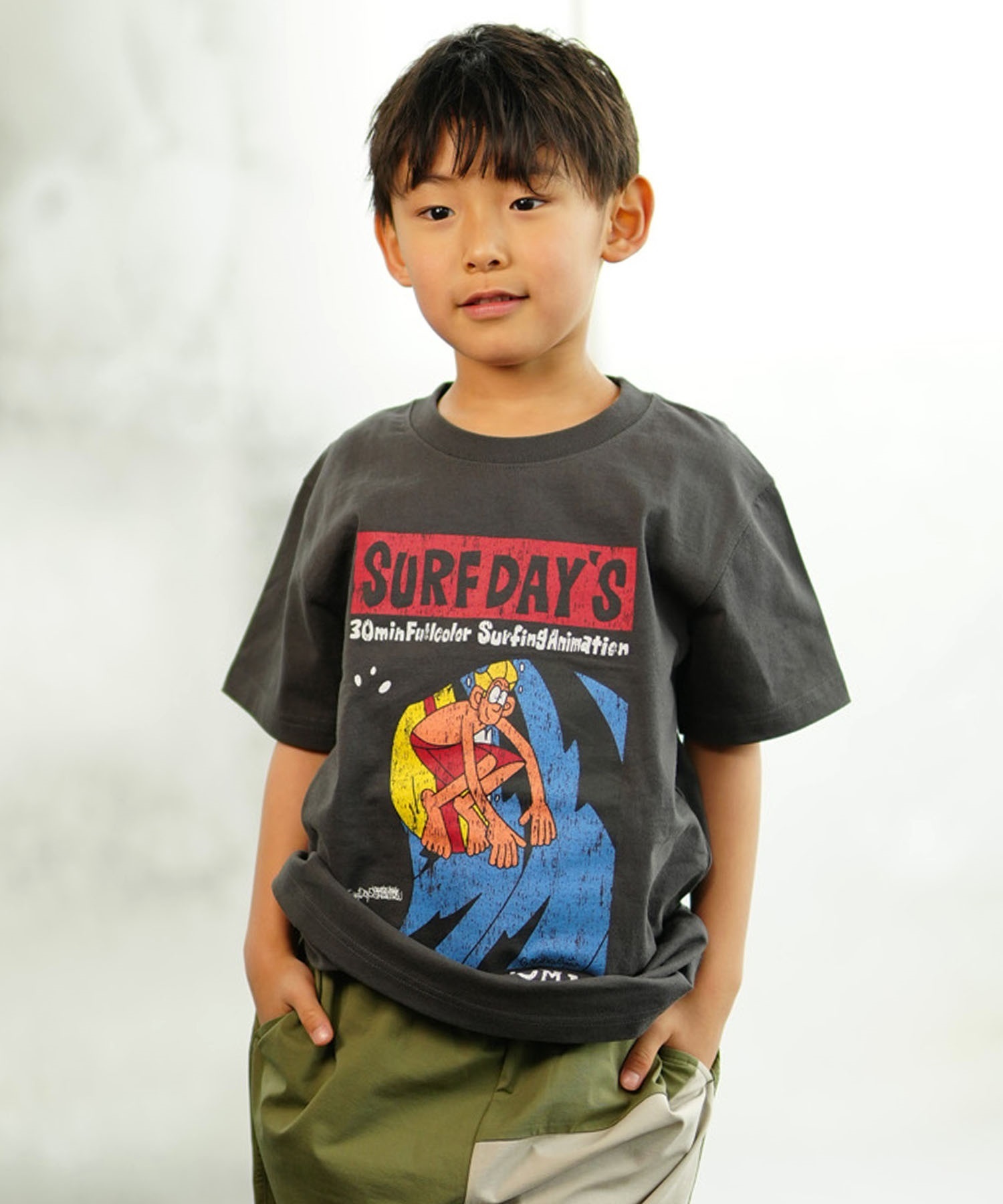 SURFDAYS サーフデイズ キッズ 半袖 Tシャツ 242SF3ST198 ショート
