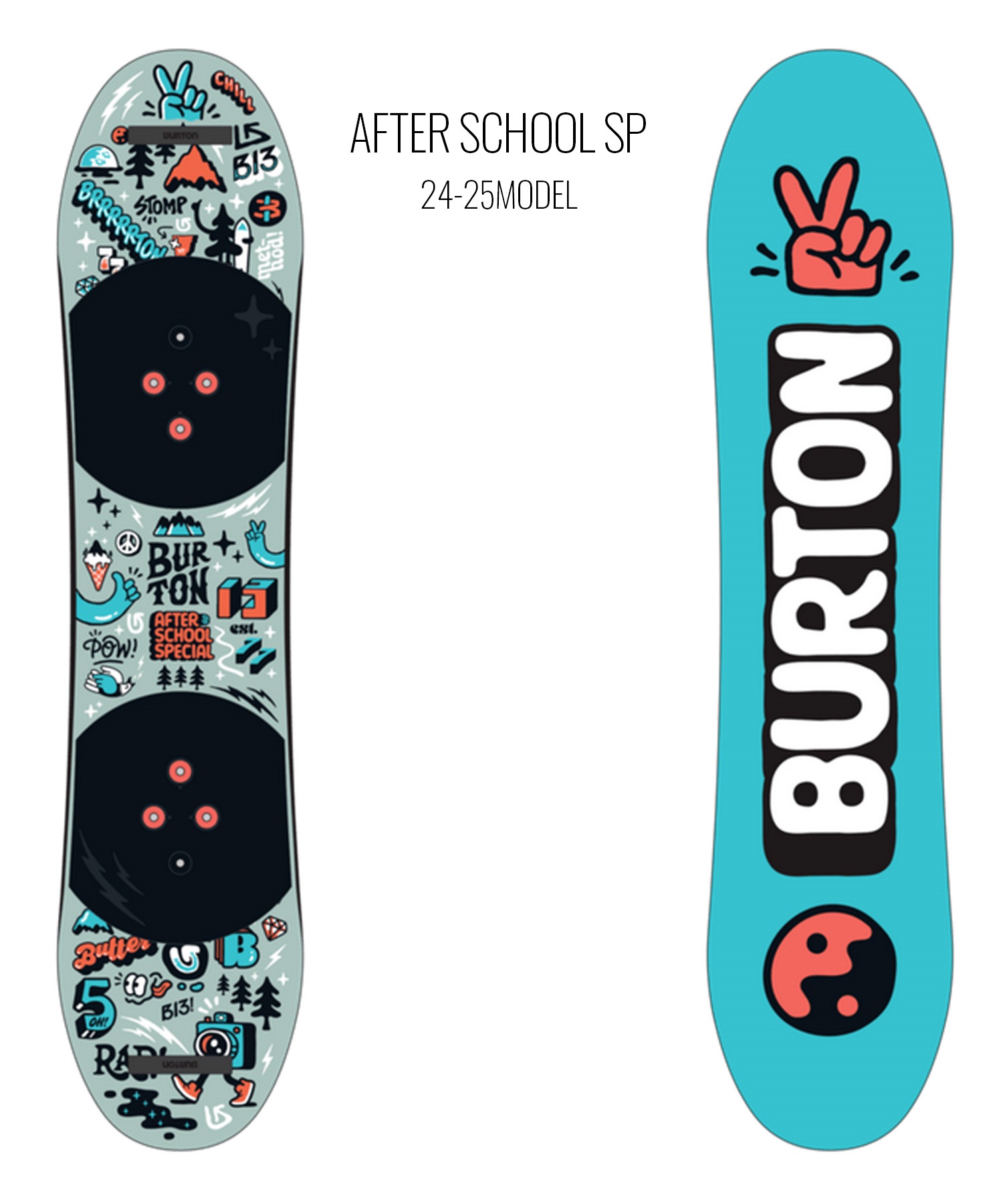 BURTON バートン AFTER SCHOOL SPE スノーボード 板 キッズ ムラサキ