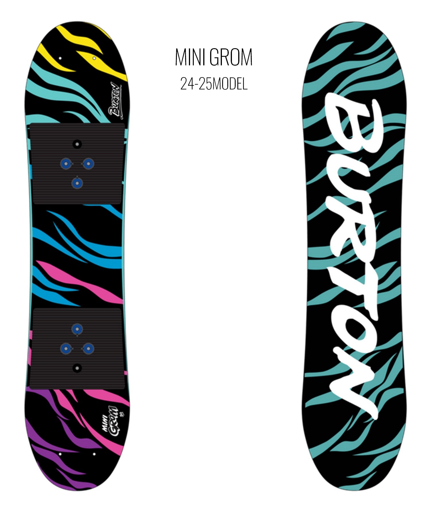 BURTON バートン MINI GROM スノーボード 板 キッズ ムラサキスポーツ