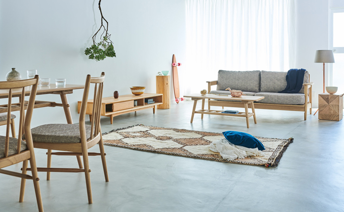 リビングテーブル LT-67 CHERRY チェリー 桜屋工業 HOMEDAY ホームデイ