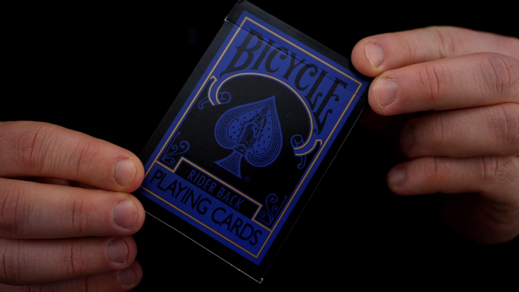 Bicycle Reverse (Blue) Playing Cards : MJM Magic