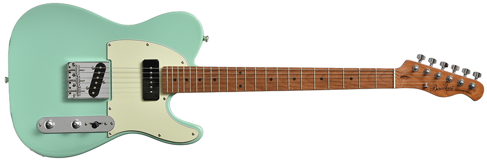 Bacchus UNIVERSEシリーズ テレキャスタータイプBTE-2-RSM/M SFG新品