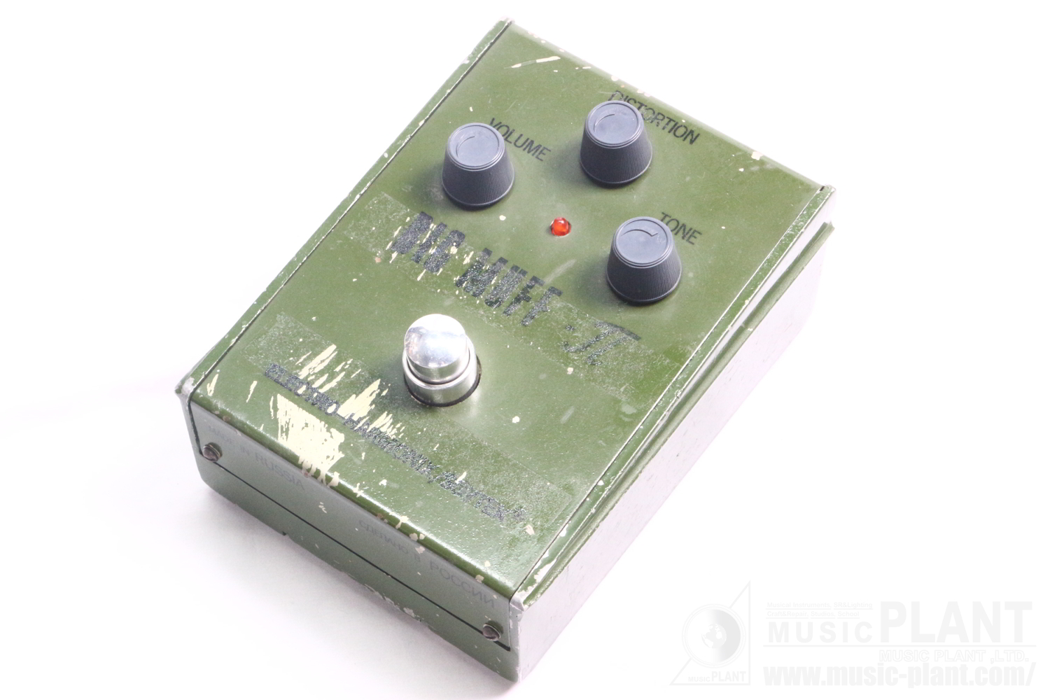 electro-harmonix ファズBig Muff Pi Sovtek Russian Army Green中古品