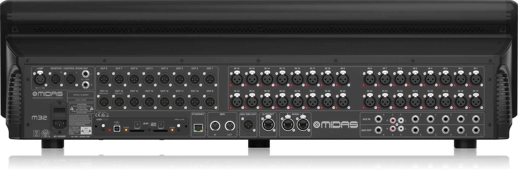 MIDAS M32シリーズ デジタルミキサーM32-Live新品在庫状況をご確認