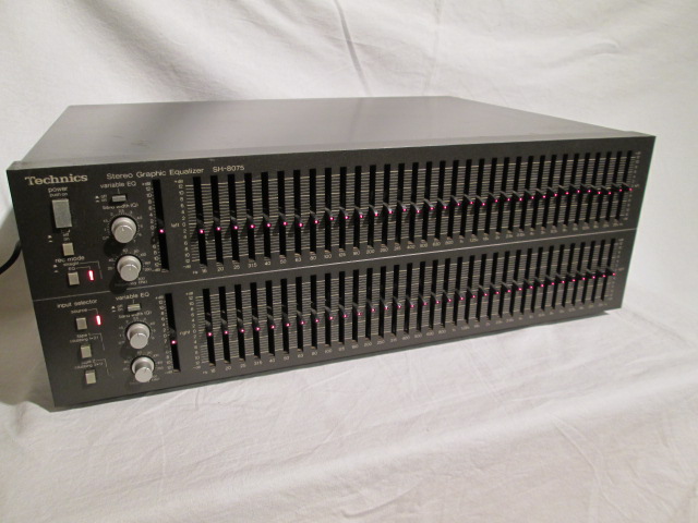 Technics SH-8075 stereo graphic equalizer -sold/ご成約済- | 中古