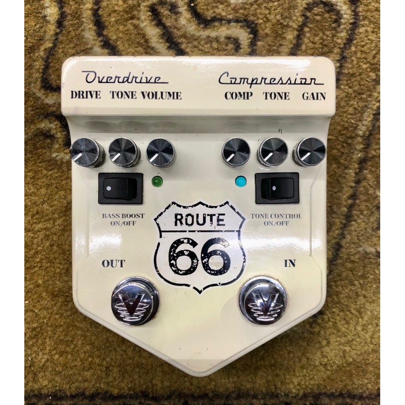 VISUAL SOUND ROUTE 66 V2 - AMERICAN OVERDRIVE / COMPRESSOR