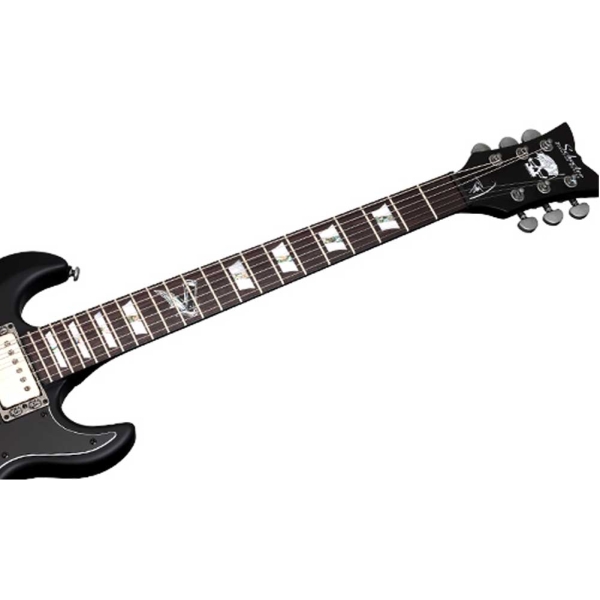 Schecter Zacky Vengeance 6661 Satin Black with 6661 Graphic 207
