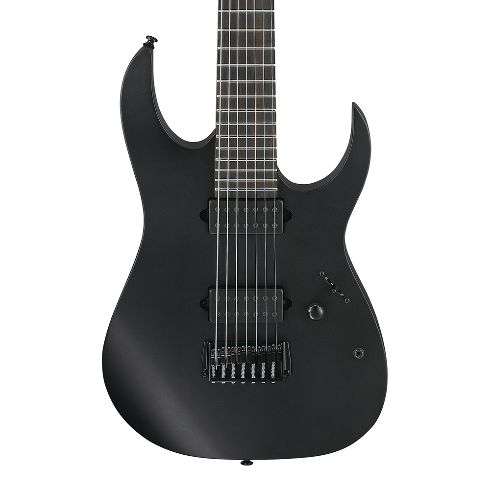 Ibanez RG IRON LABEL RGIXL7-BKF (Black Flat)｜ミュージックランドKEY