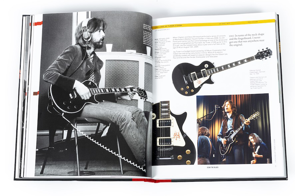 300本のギター・コレクションを紹介するエリック・クラプトンの公式