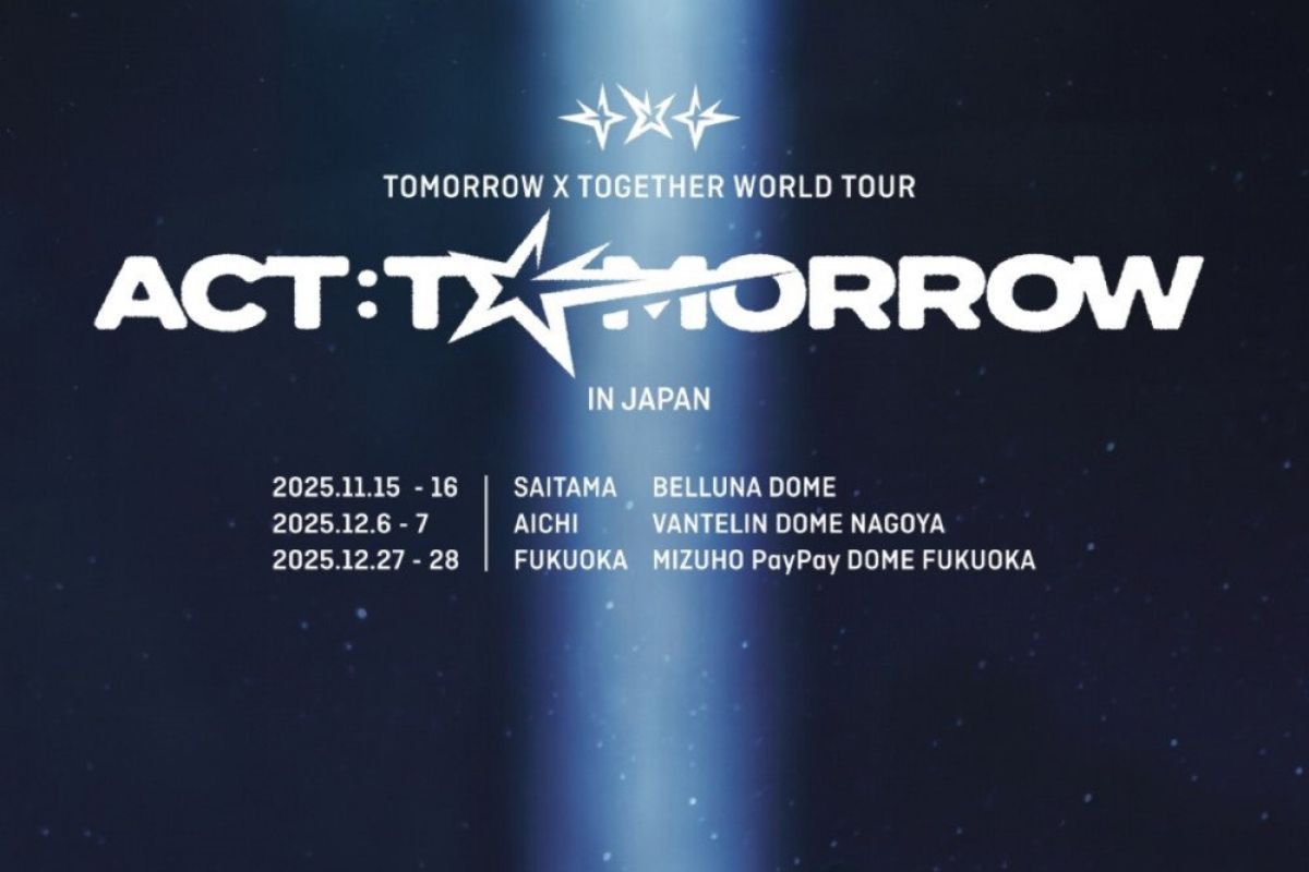 TXT announces Japan leg of the “ACT: TOMORROW” world tour