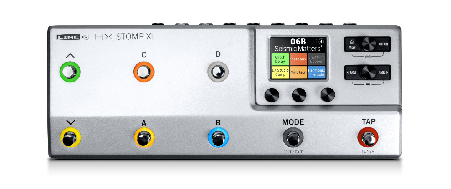 Line 6 HX Stomp XL in versione Silver limited edition - Musicoff