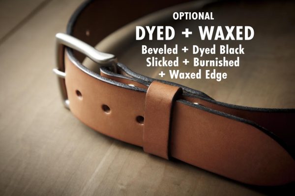 Wide Leather Belt - Extra Sturdy | Mr. Lentz Leather Goods