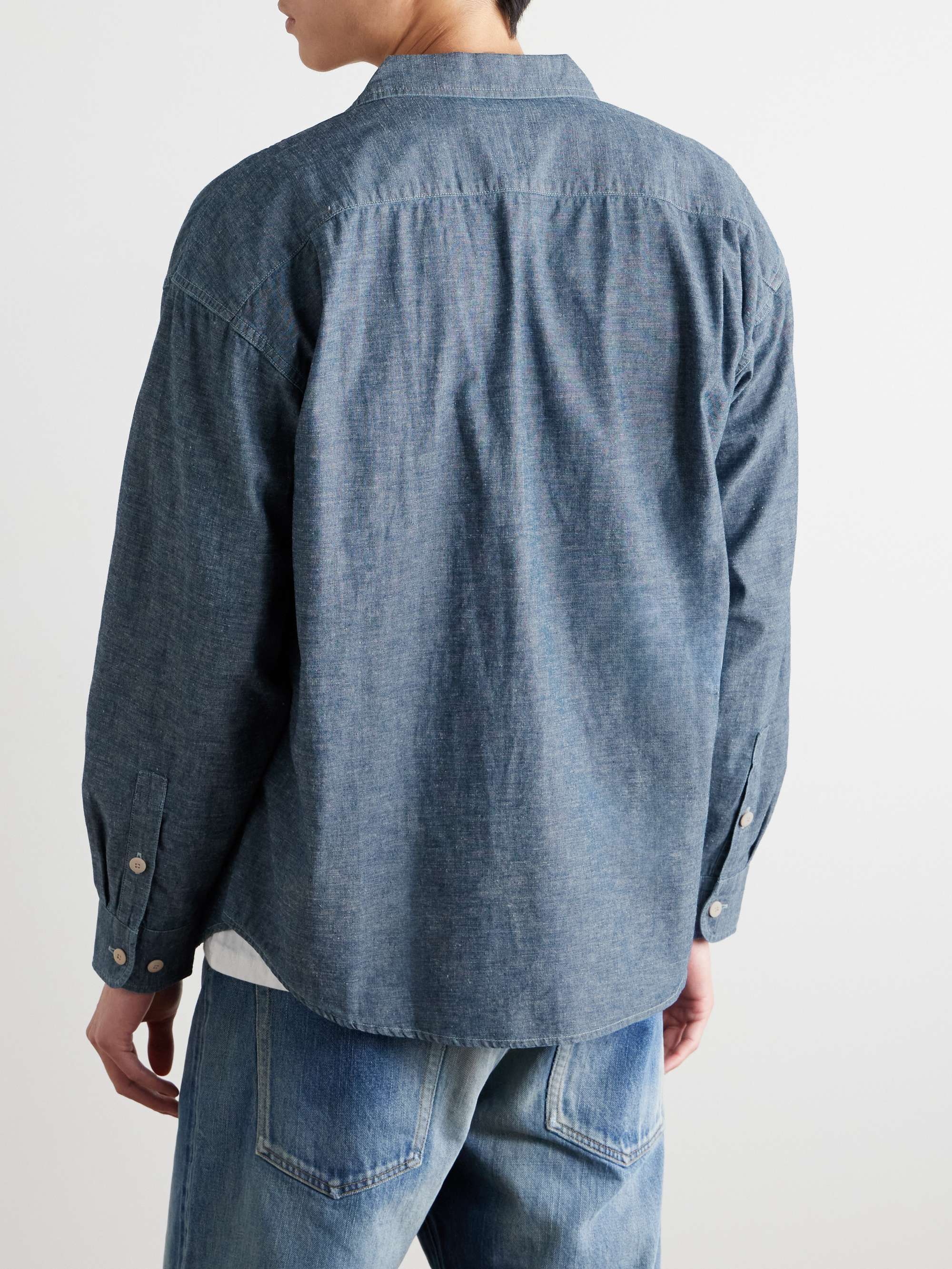 VISVIM Lumber Cotton-Chambray Shirt for Men | MR PORTER