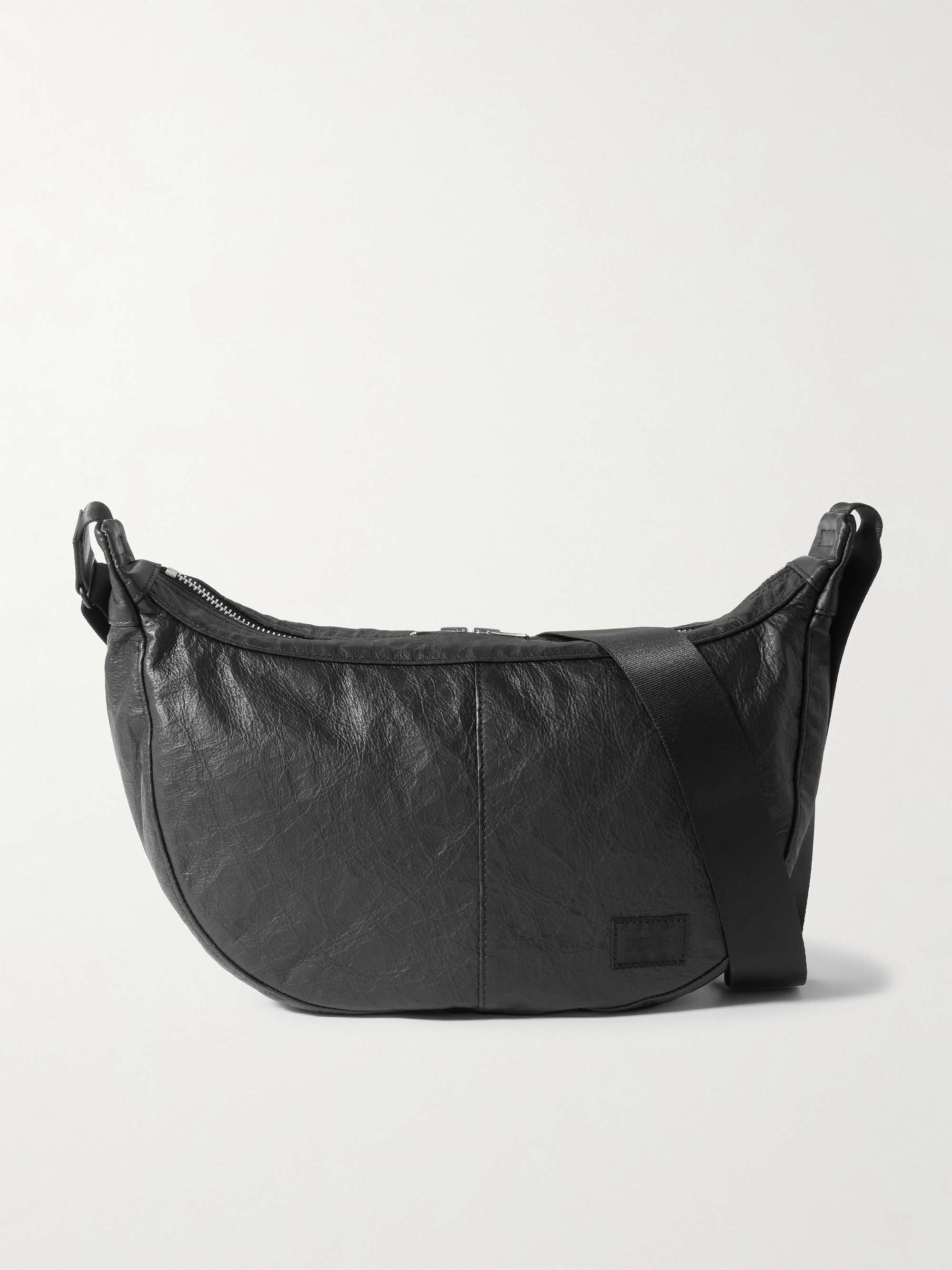 PORTER-YOSHIDA & CO Freestyle Dyneema Textured-Leather Messenger