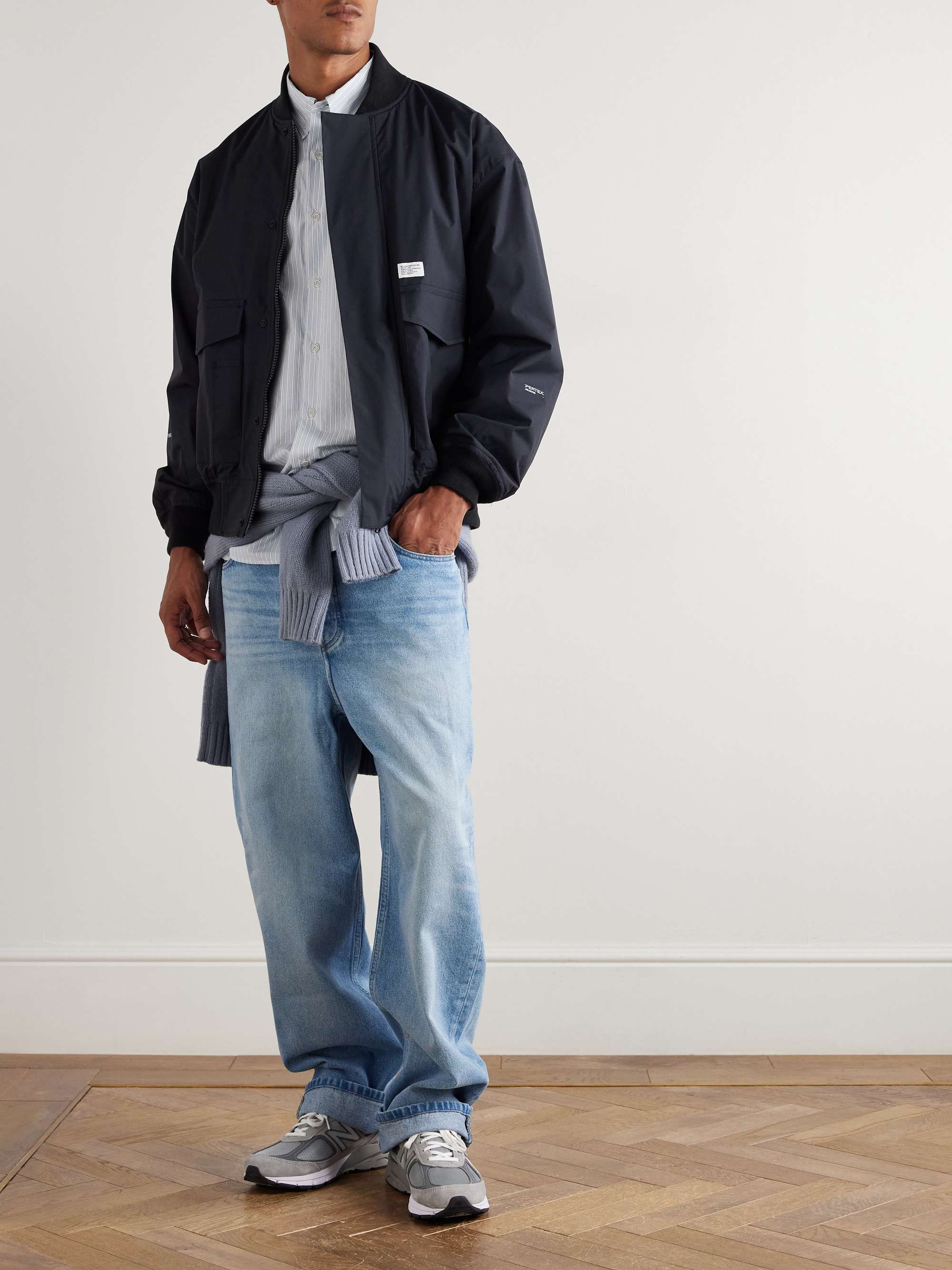 WTAPS® Logo-Appliquéd PERTEX® Nylon-Taffeta Jacket for Men | MR PORTER