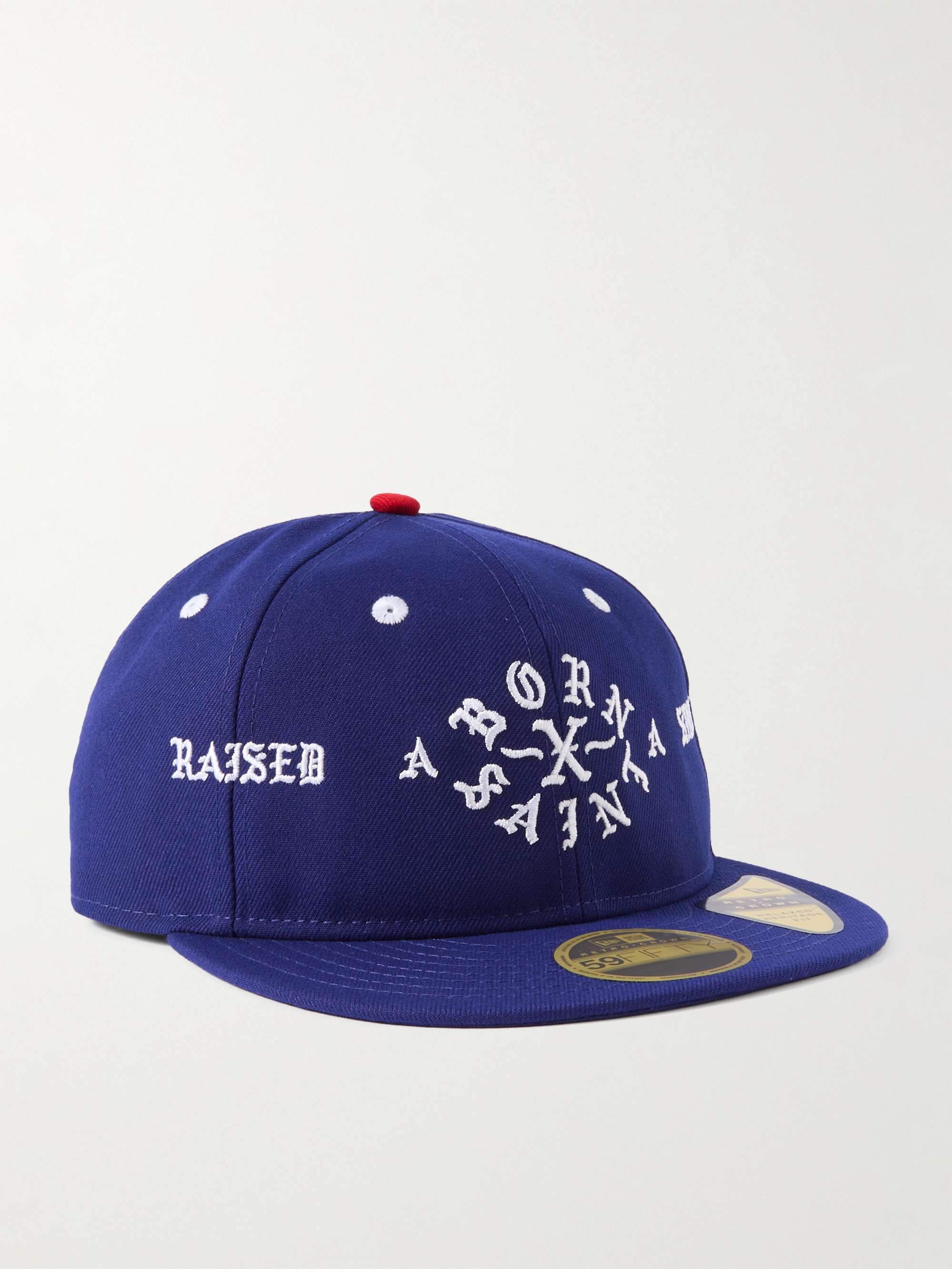 SAINT MXXXXXX + Born X Raised + New Era Embroidered Canvas Trucker