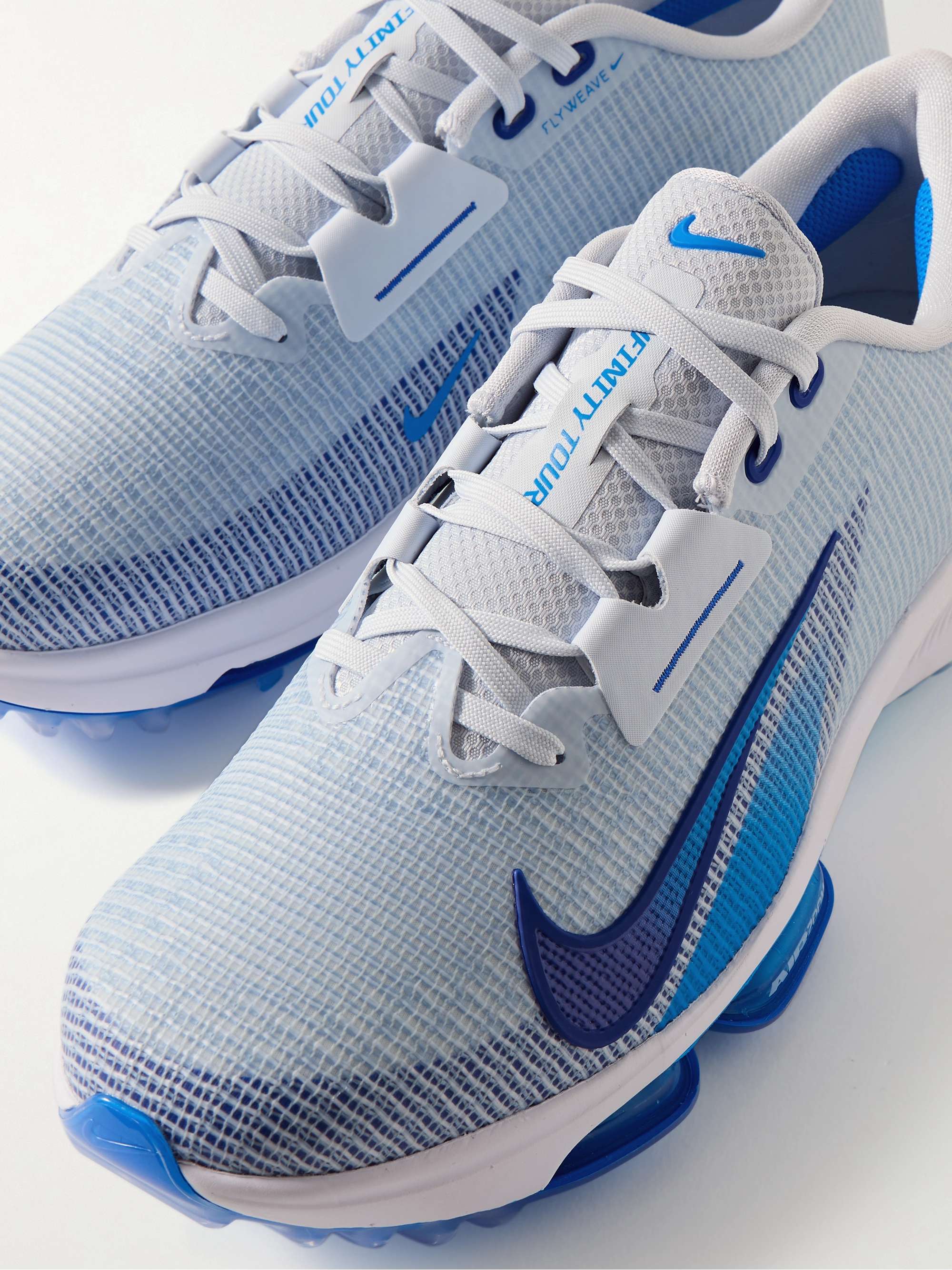 NIKE GOLF Air Zoom Infinity Tour 2 Rubber-Trimmed Flyknit Golf