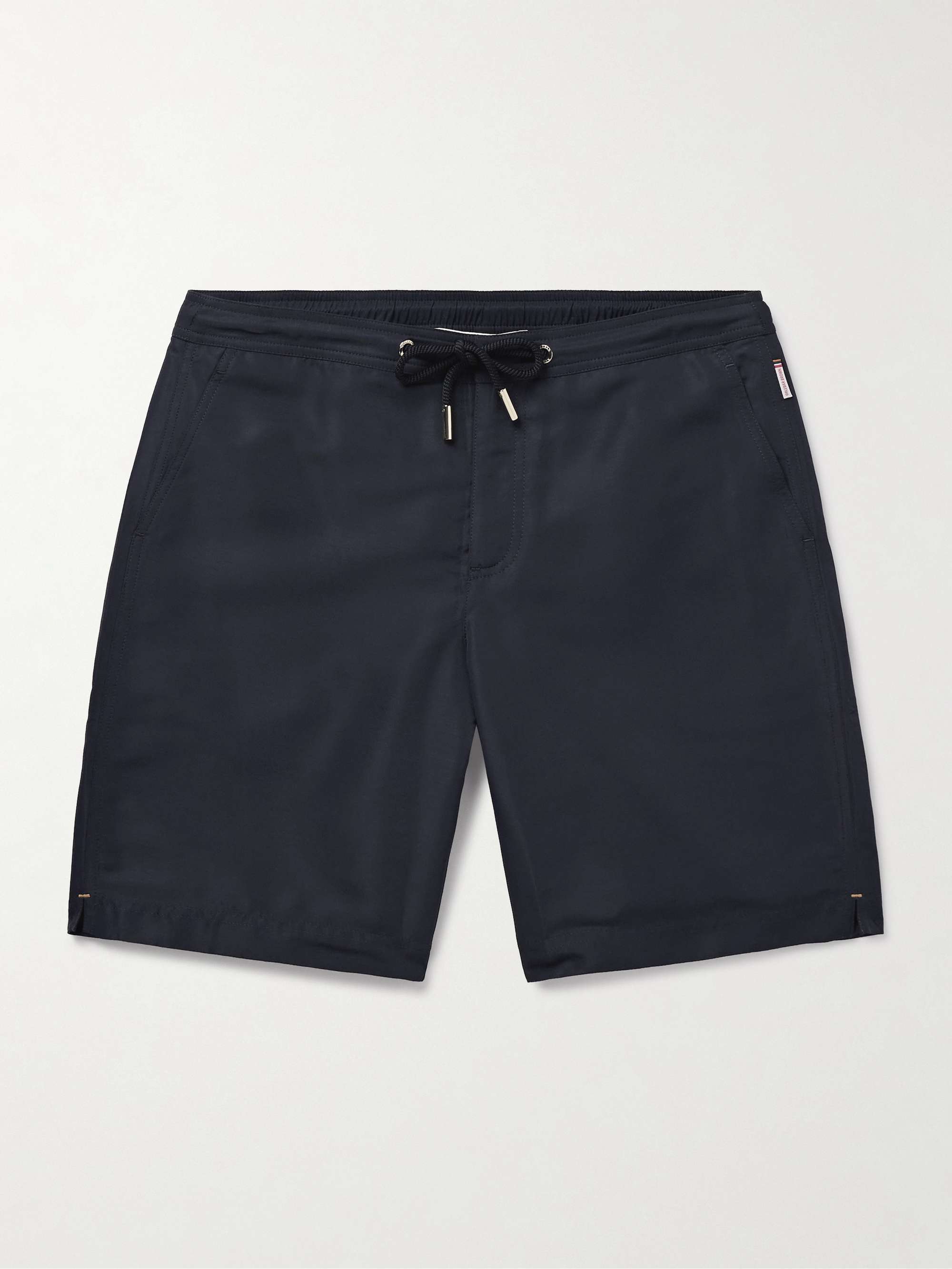 STONE ISLAND Straight-Leg Mid-Length Logo-Appliquéd ECONYL® Nylon