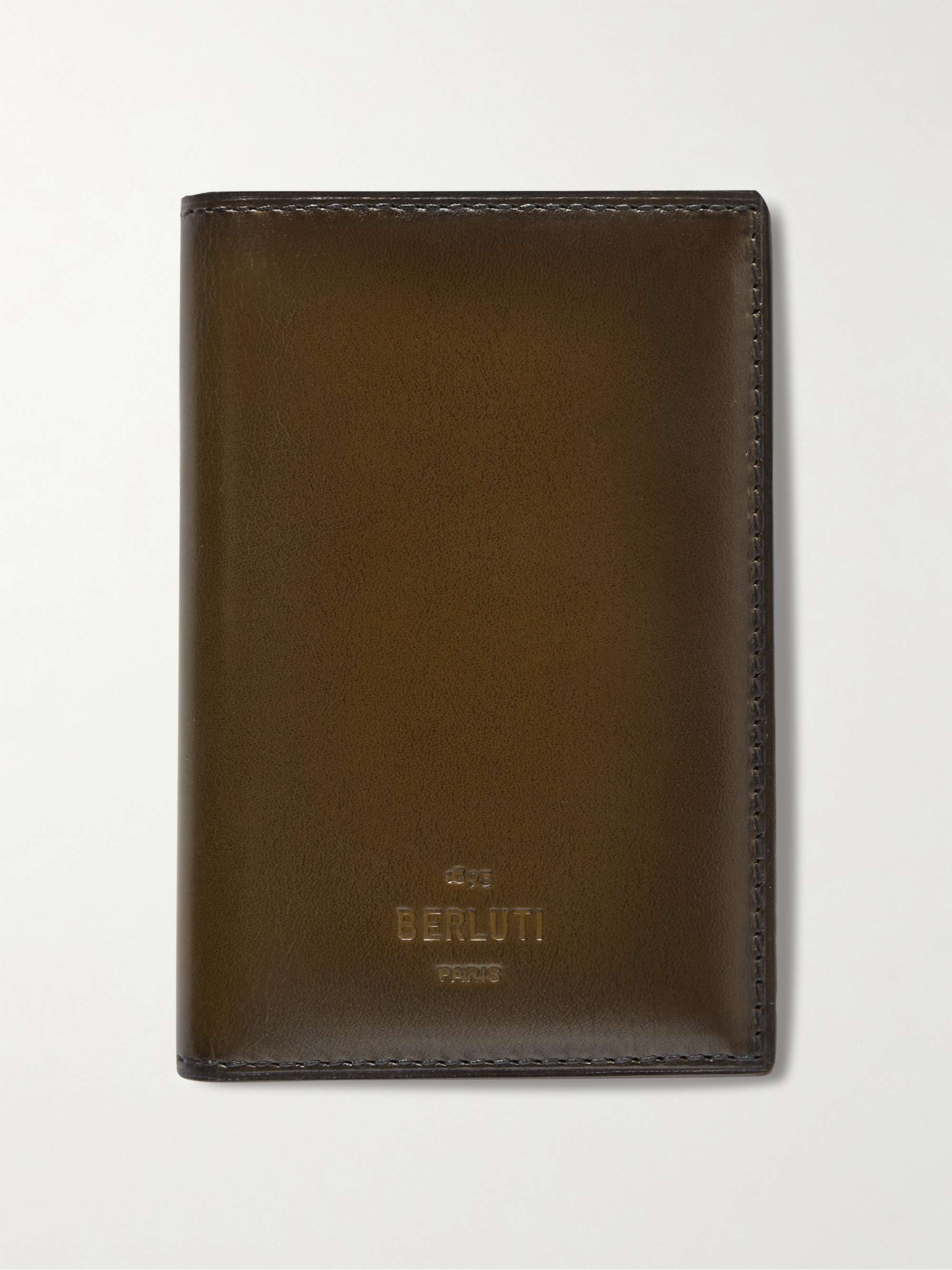 BERLUTI Venezia Leather Cardholder for Men | MR PORTER