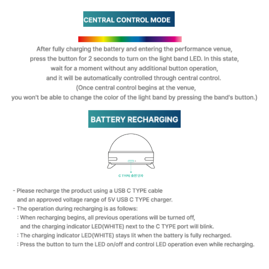 Day6 Official Light Band Ver3 – MrsMunKorea Shop
