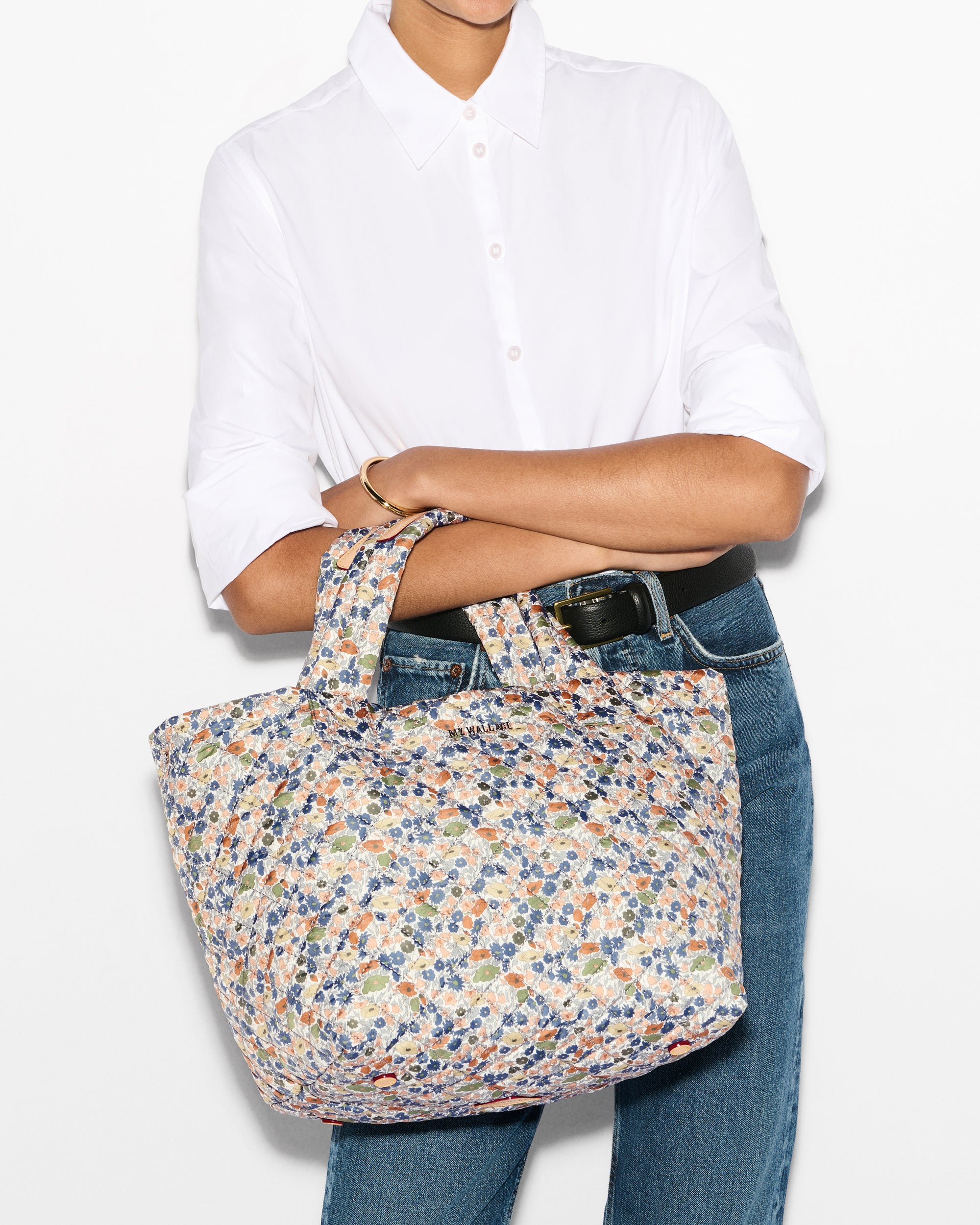 Poppy Forest Small Metro Tote Deluxe