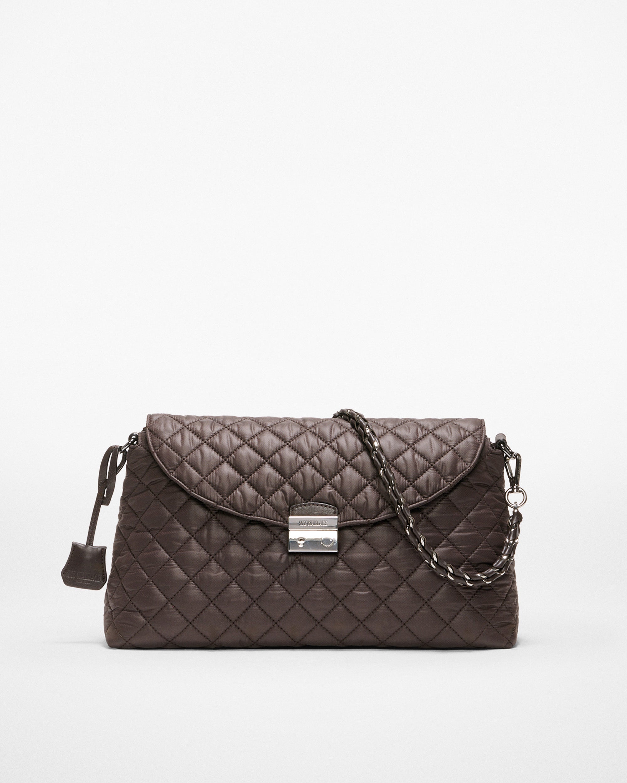 Espresso Brown Shoulder Purse | MZ Wallace