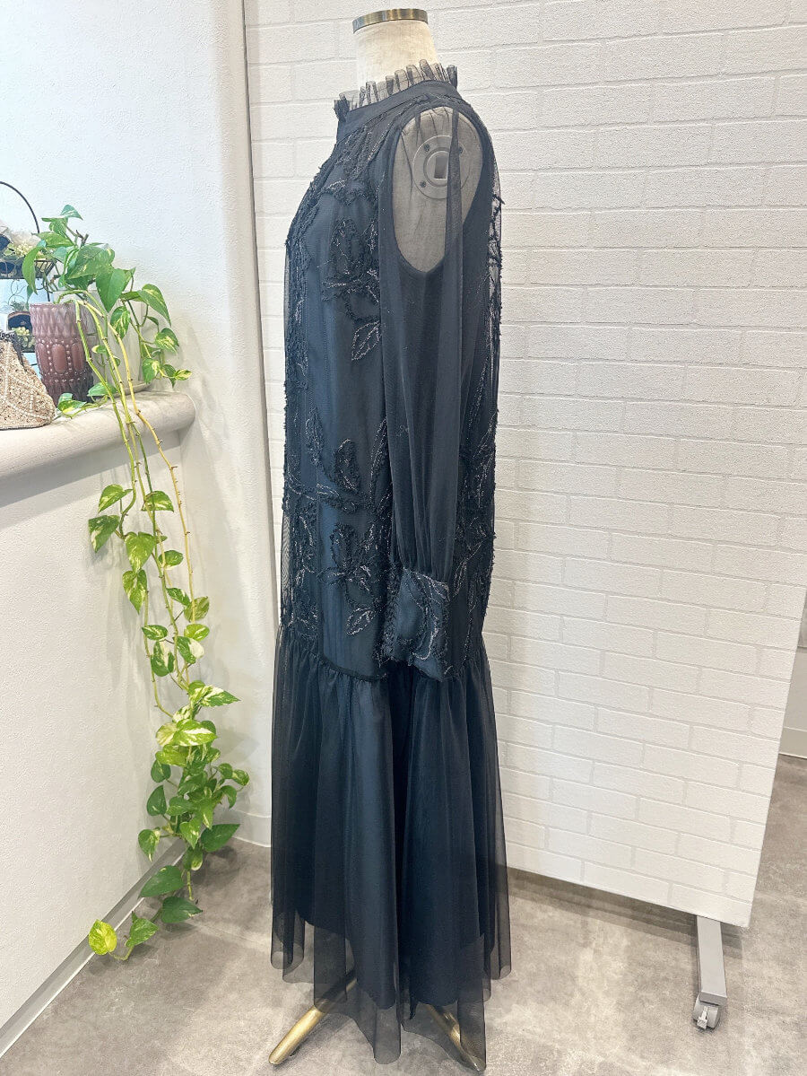 my closet / フェザーフラワーチュールドレス