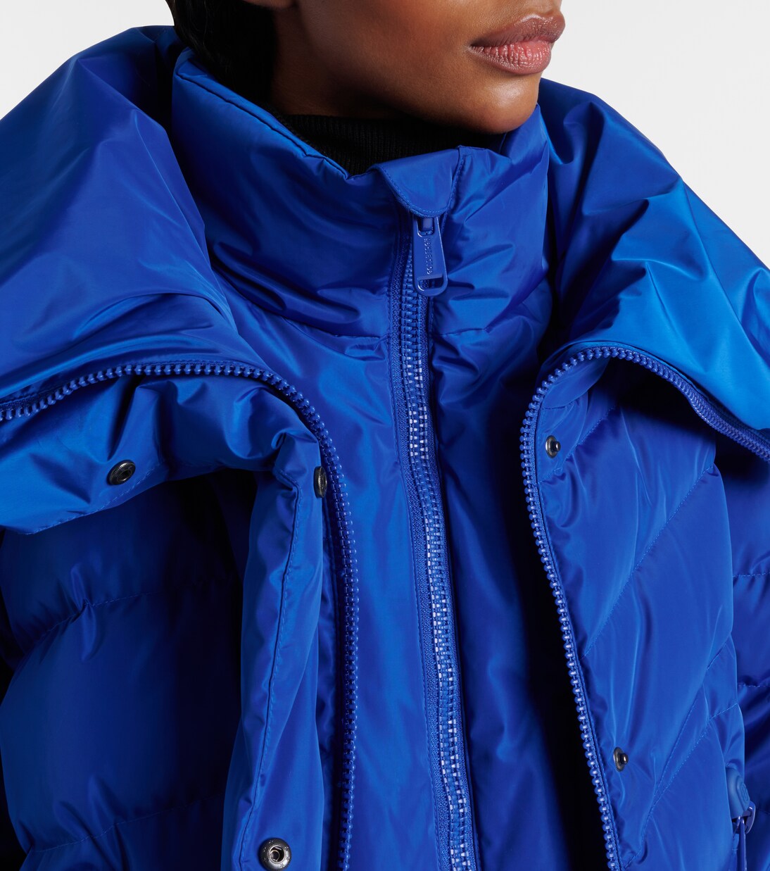 Liora quilted down ski jacket in blue - Goldbergh | Mytheresa