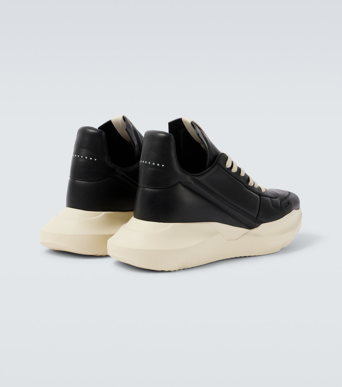 Geth Runner leather sneakers in black - Rick Owens | Mytheresa