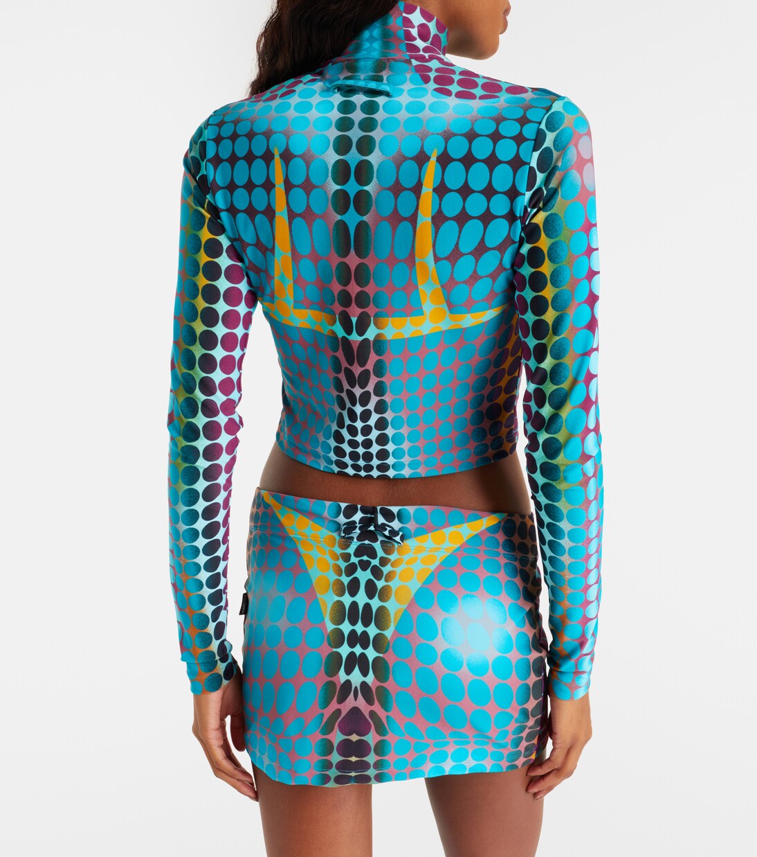Re-Edition printed top in multicoloured - Jean Paul Gaultier