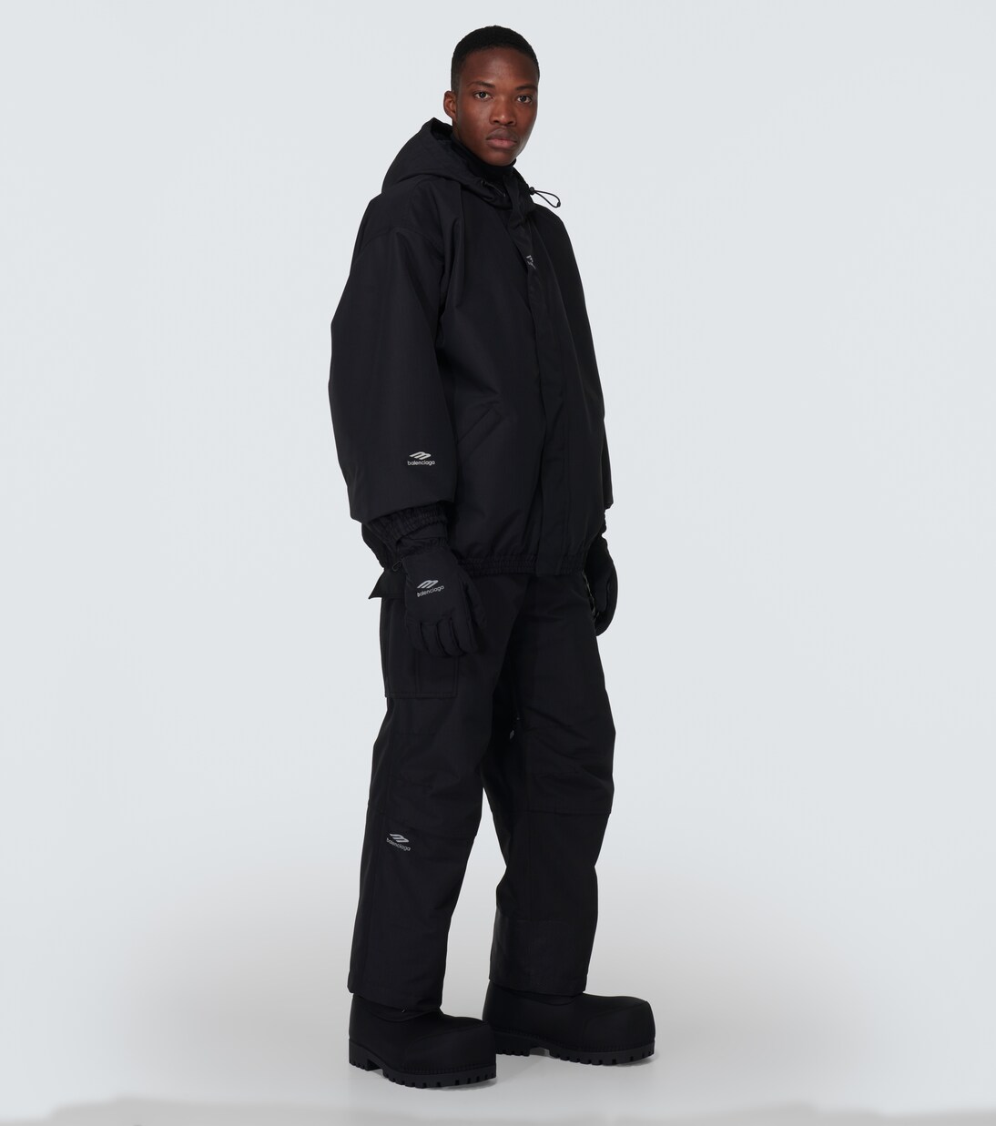 3B Sports Icon ski jacket in black - Balenciaga | Mytheresa