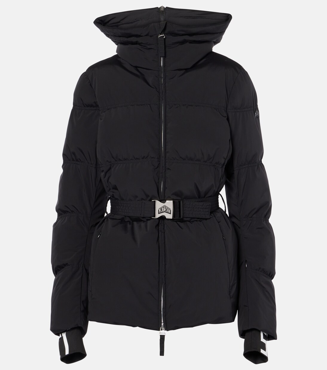 Chamonix belted ski jacket in black - Jet Set | Mytheresa