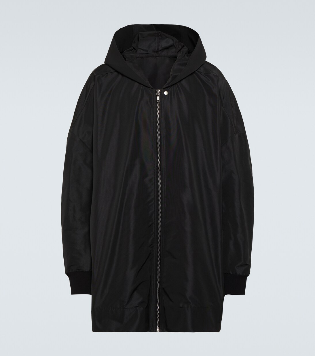 Jumbo Peter hooded jacket in black - Rick Owens | Mytheresa