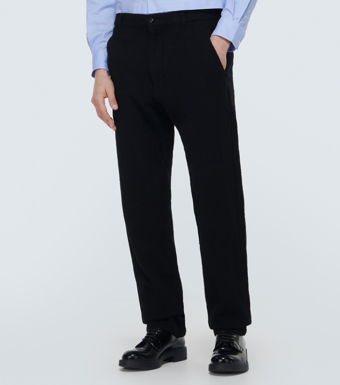 Wool-blend pants in black - Comme Des Garcons Shirt | Mytheresa