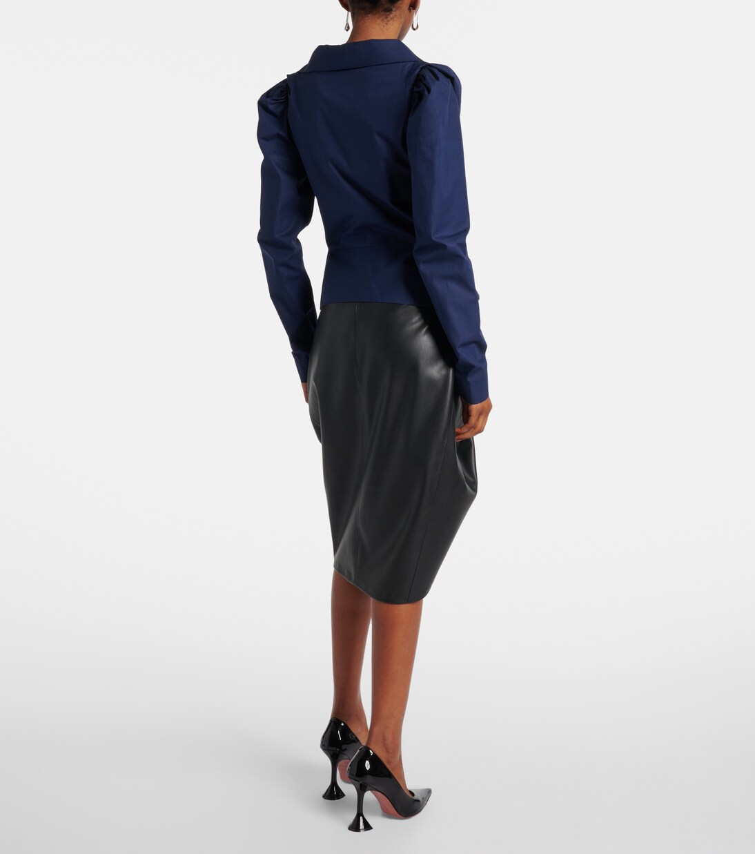 Monday cotton shirt in blue - Vivienne Westwood | Mytheresa