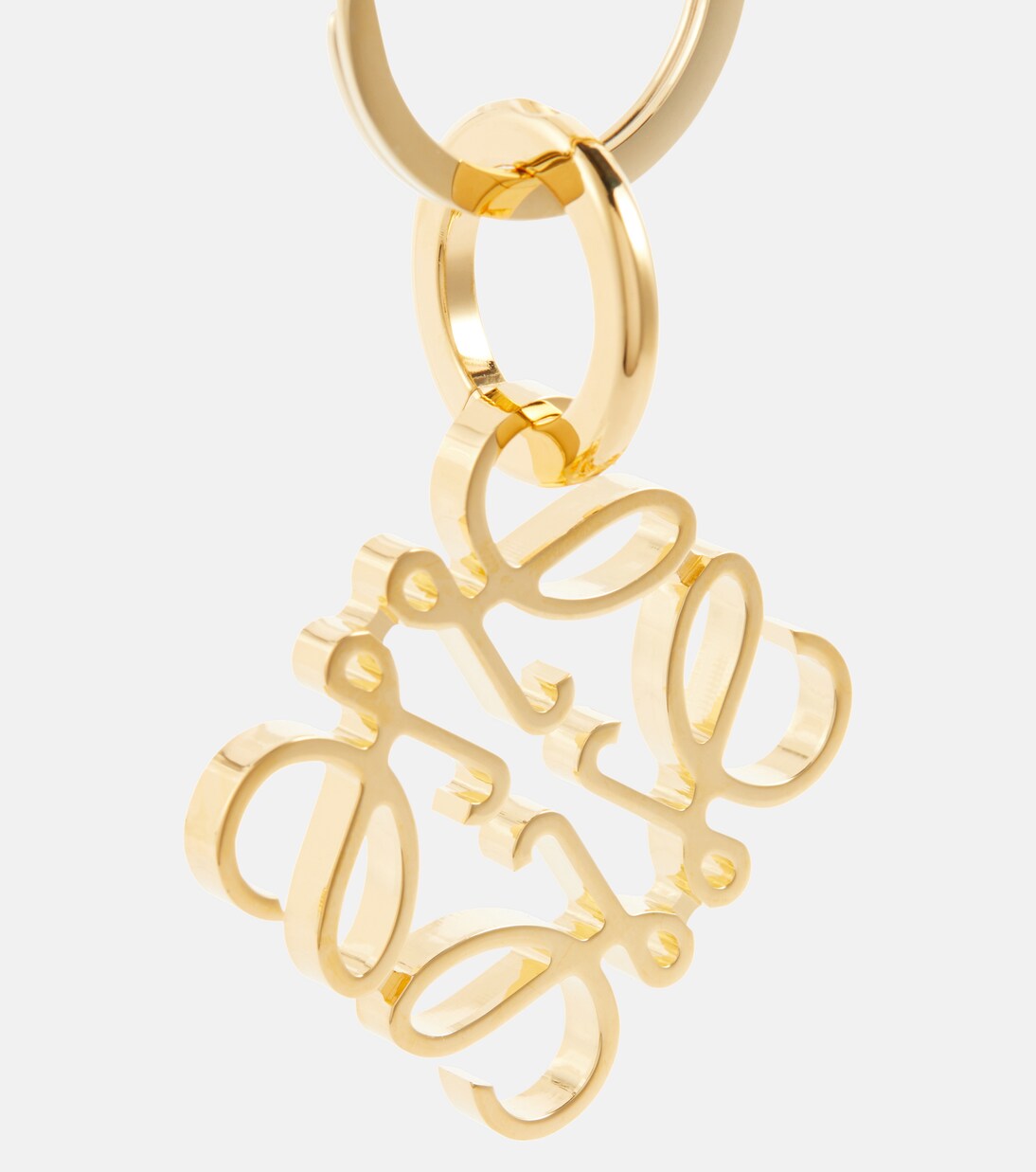 Anagram keyring in gold - Loewe | Mytheresa