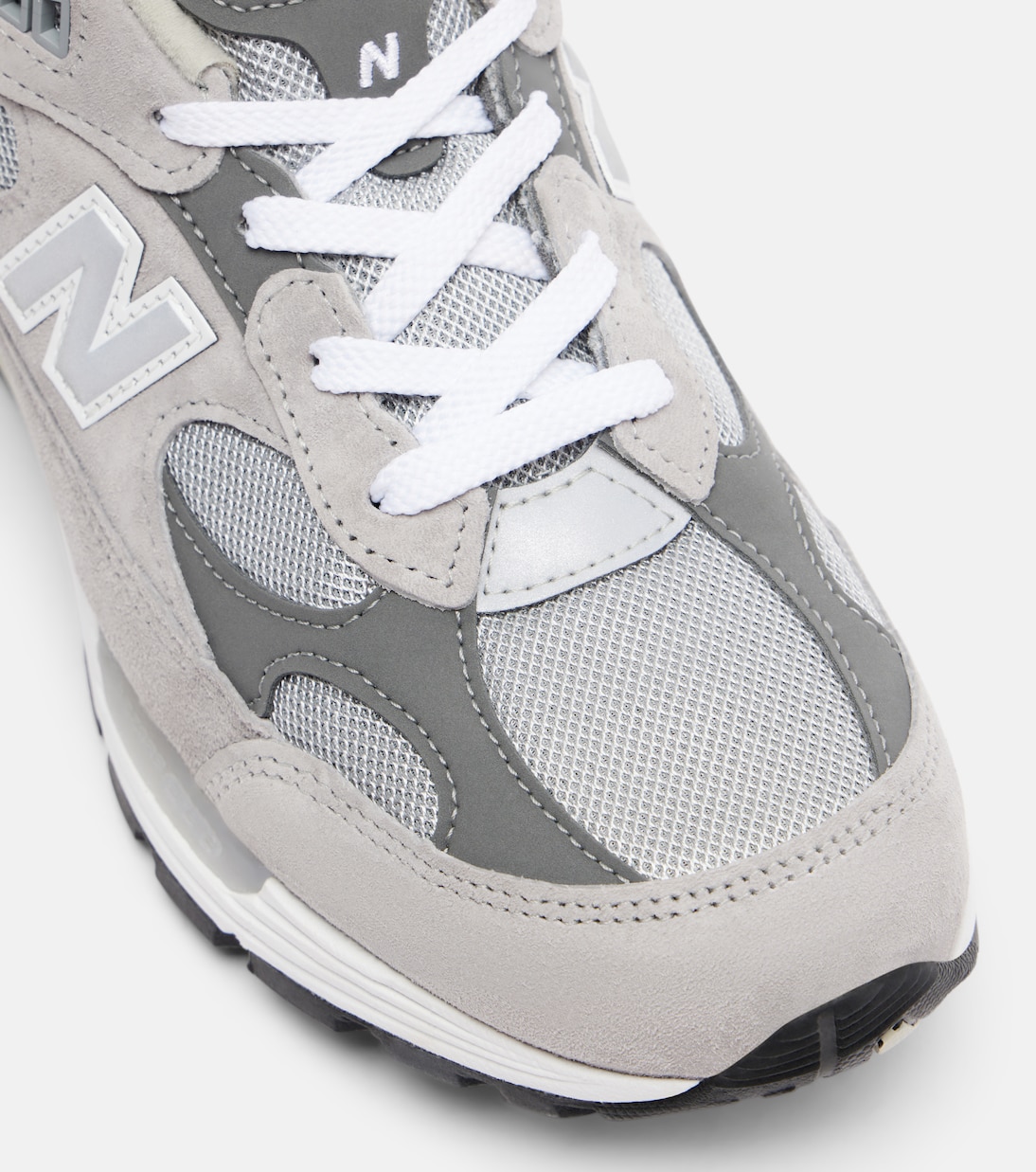 U992GY leather and mesh sneakers in grey - New Balance | Mytheresa