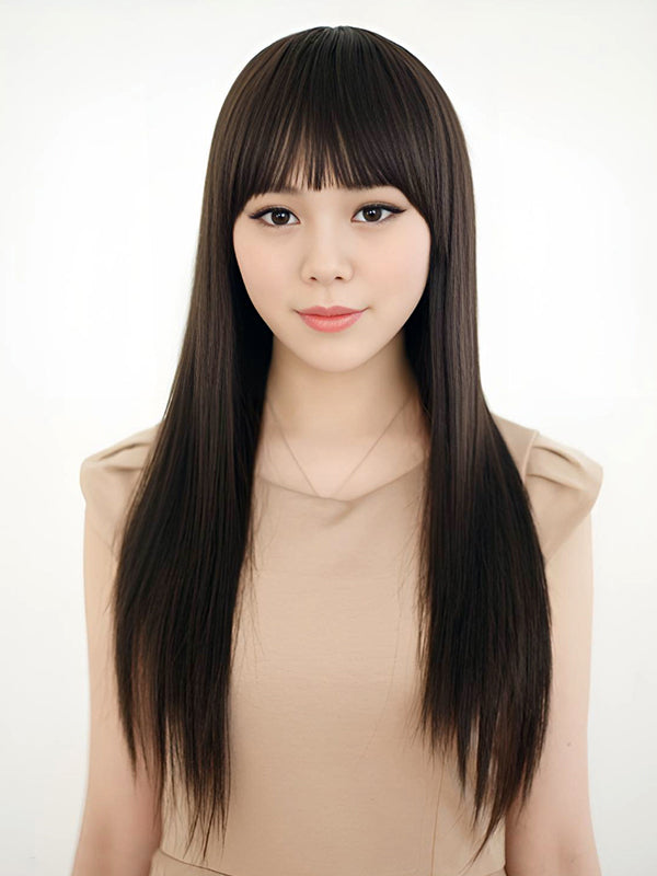 襟足ウィッグ ストレート エクステ – 自然なウィッグ通販（レディース