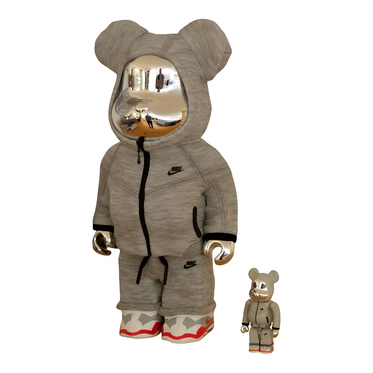 BE@RBRICK NIKE Tech Fleece N98 100%+400% | MyBearBrick.de