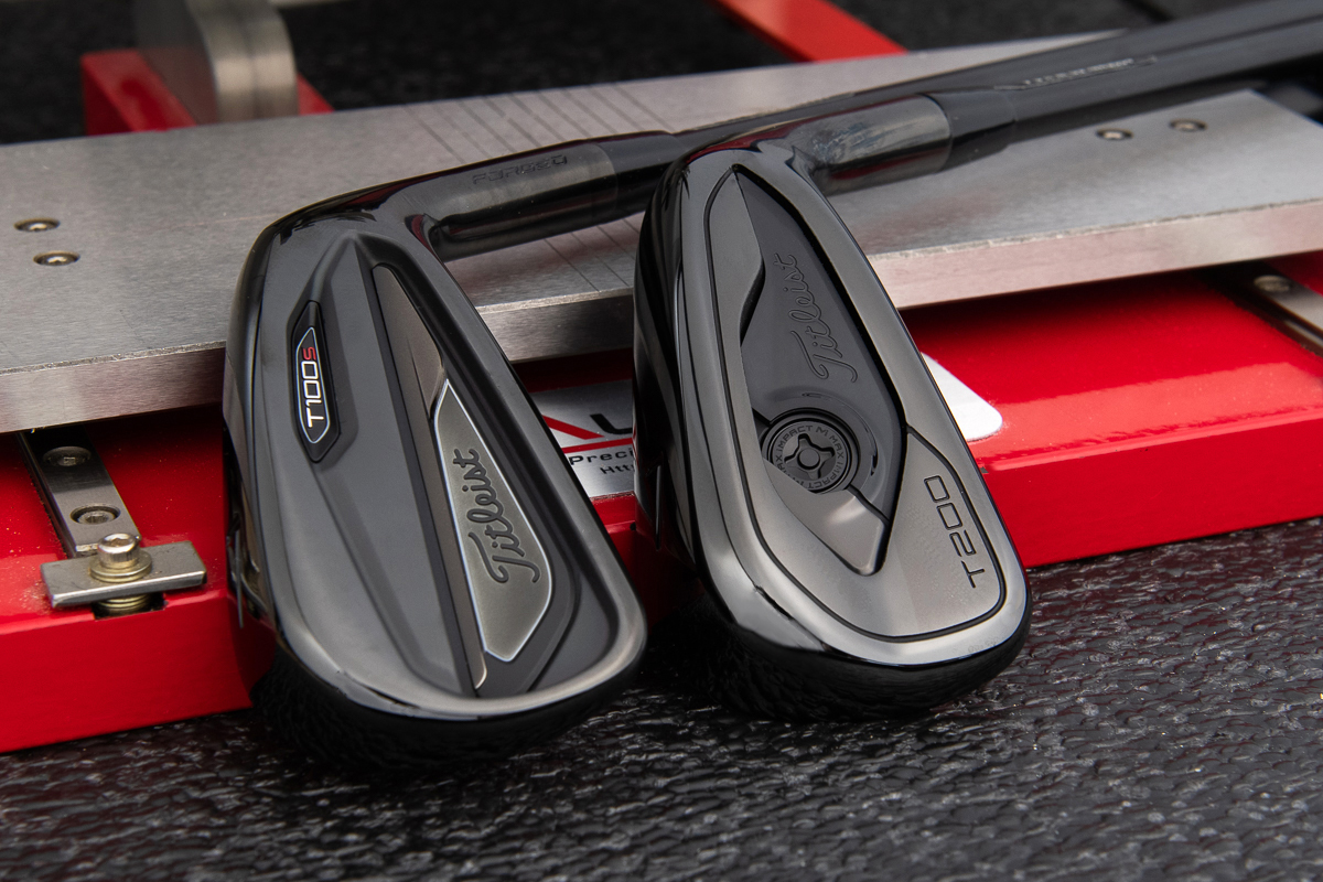 タイトリスト 限定 ブラックモデル「T100S」＆「T200」アイアン ～前作