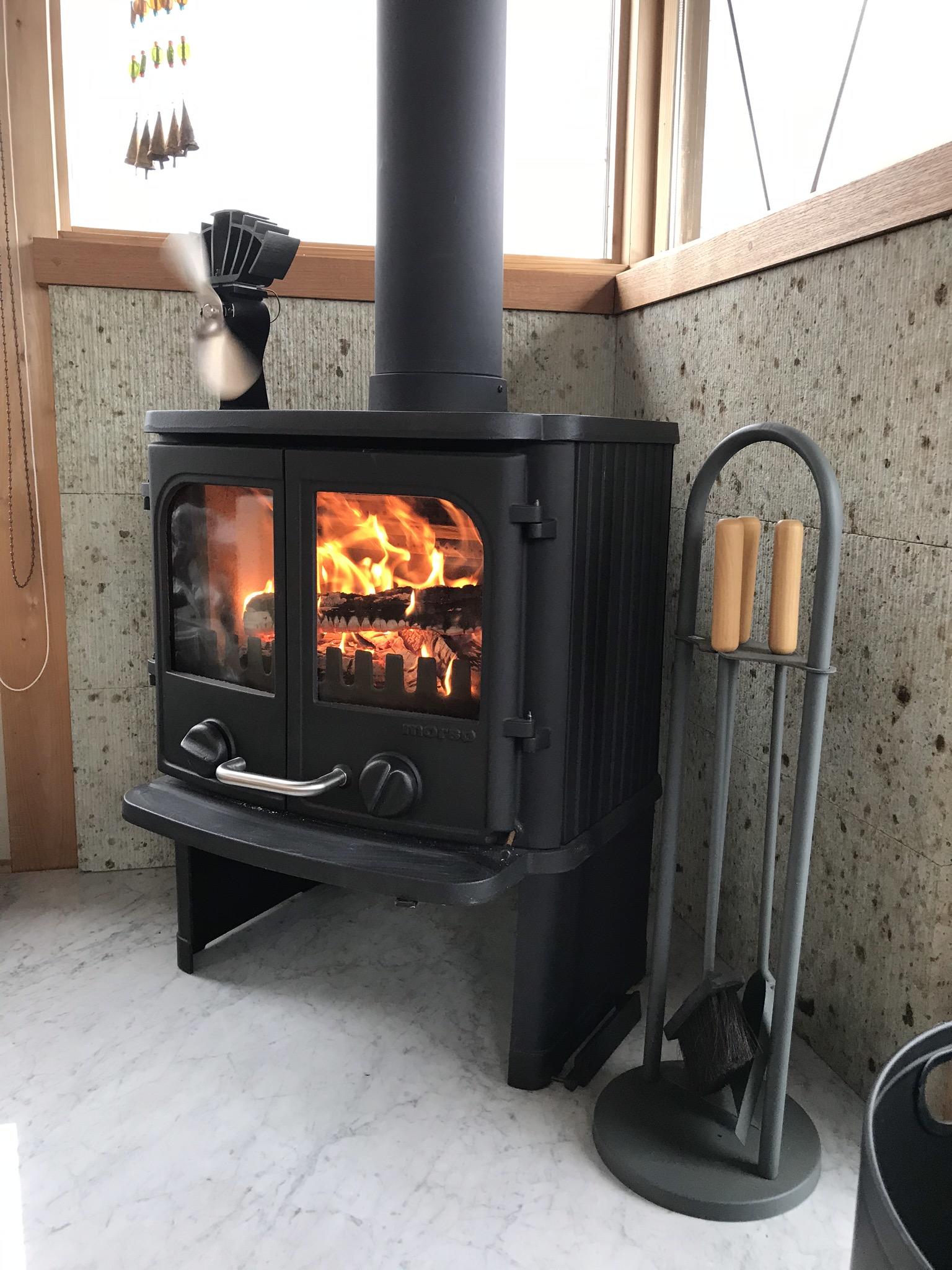 飯田ショールーム実演ストーブ その②～モルソー2140CB~ - 薪ストーブ