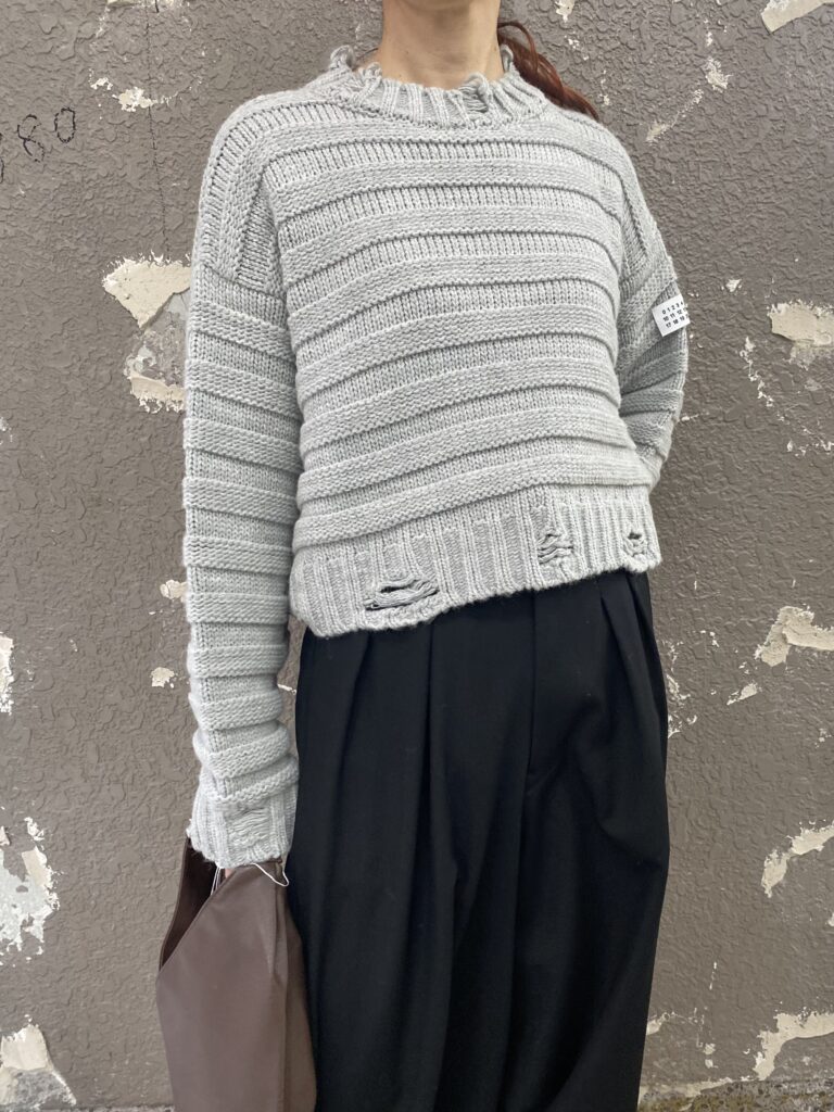 MM6 Maison Margiela】人気のダメージニット🧶 | OBLIGE womens blog