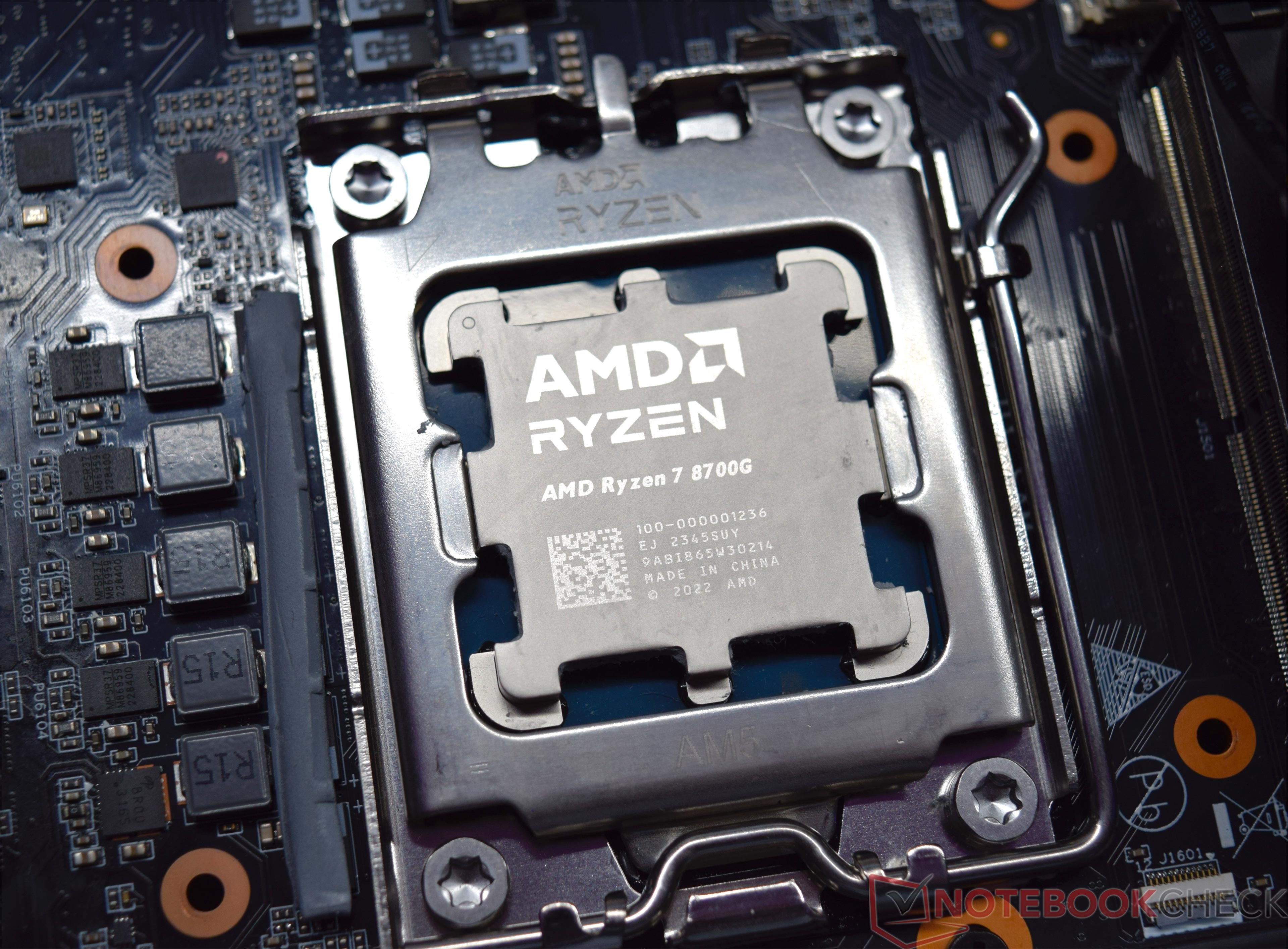 AMD Ryzen 7 8700G Processor - Benchmarks and Specs - NotebookCheck
