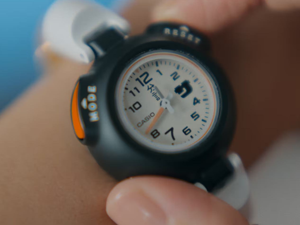 New Casio CPP-002 sauna watch with 12-minute timer revealed