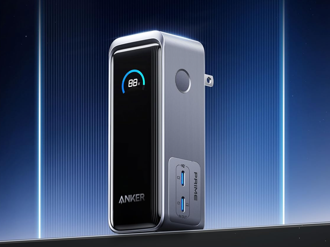 Anker launches new 2-in-1 Prime Power Bank with display